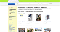 Desktop Screenshot of aanbodpagina.nl