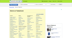 Desktop Screenshot of dieren.aanbodpagina.nl